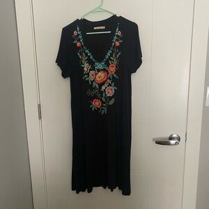 Caite Embroidered Dress